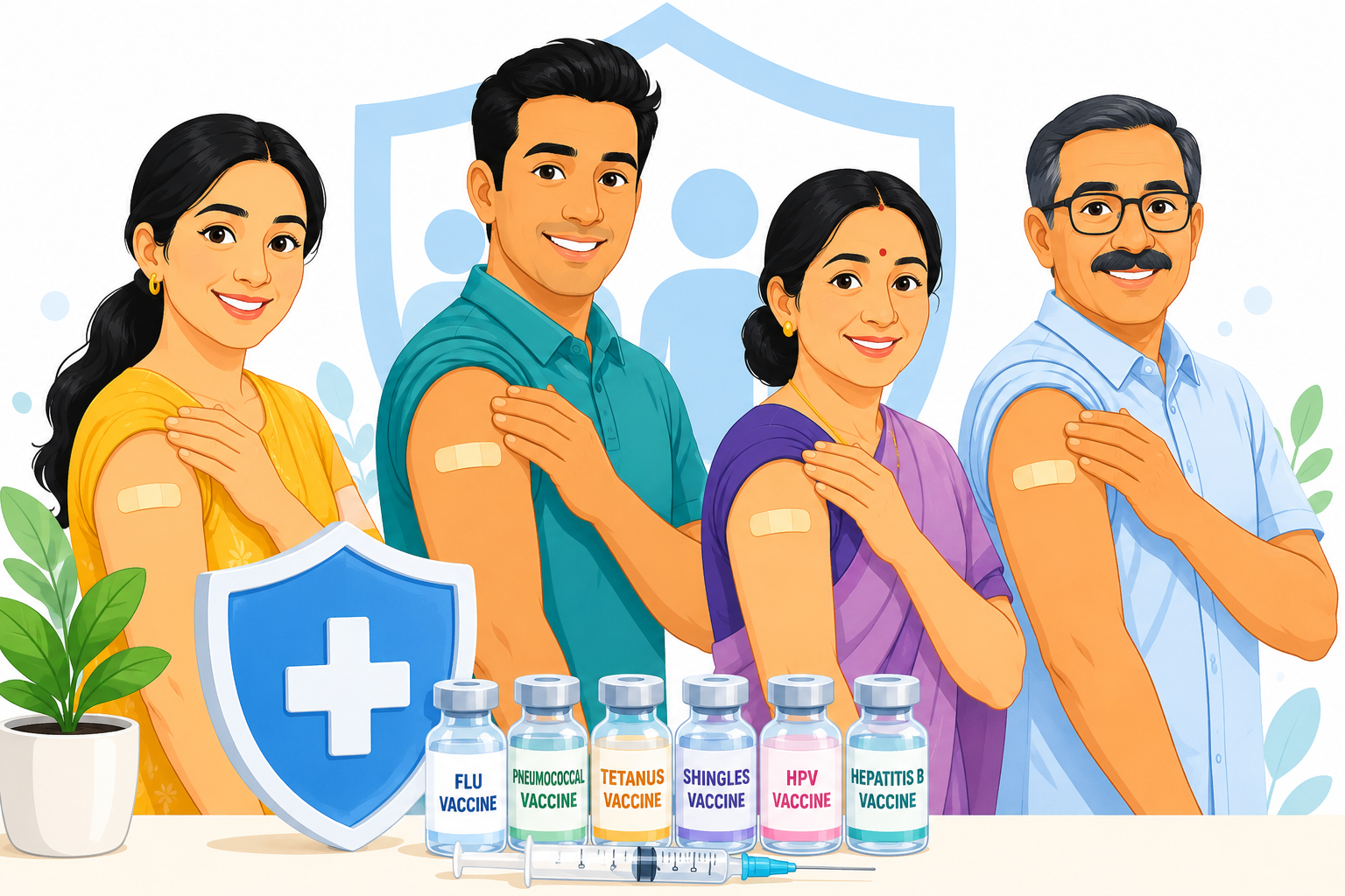 Adult vaccination