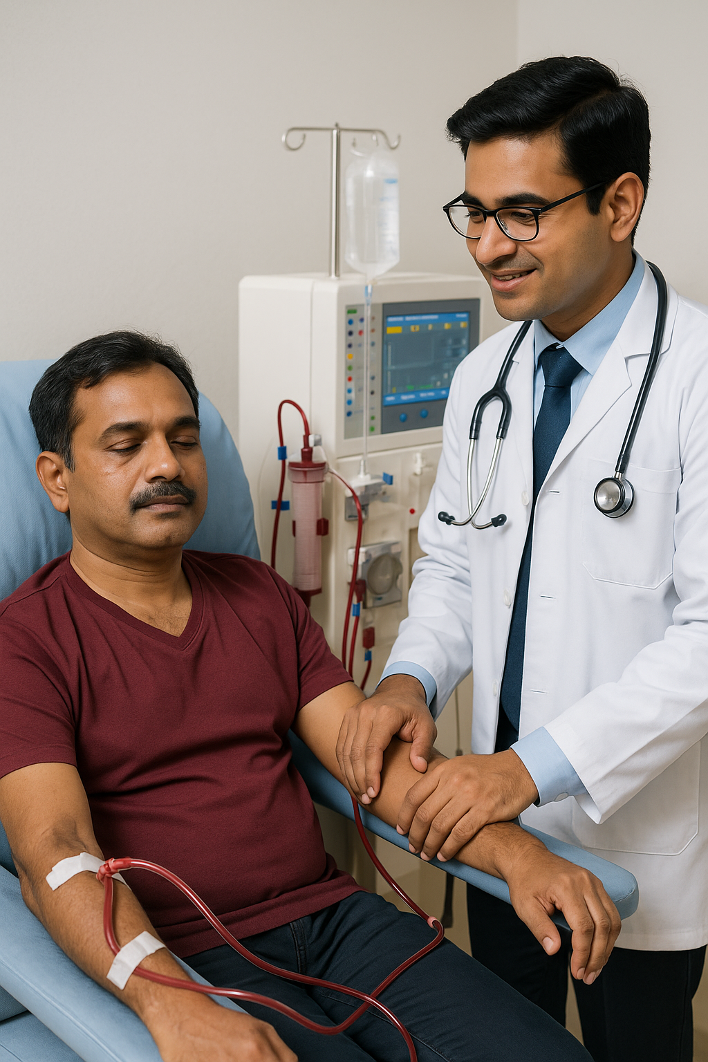 Dialysis at Mallige Hospital